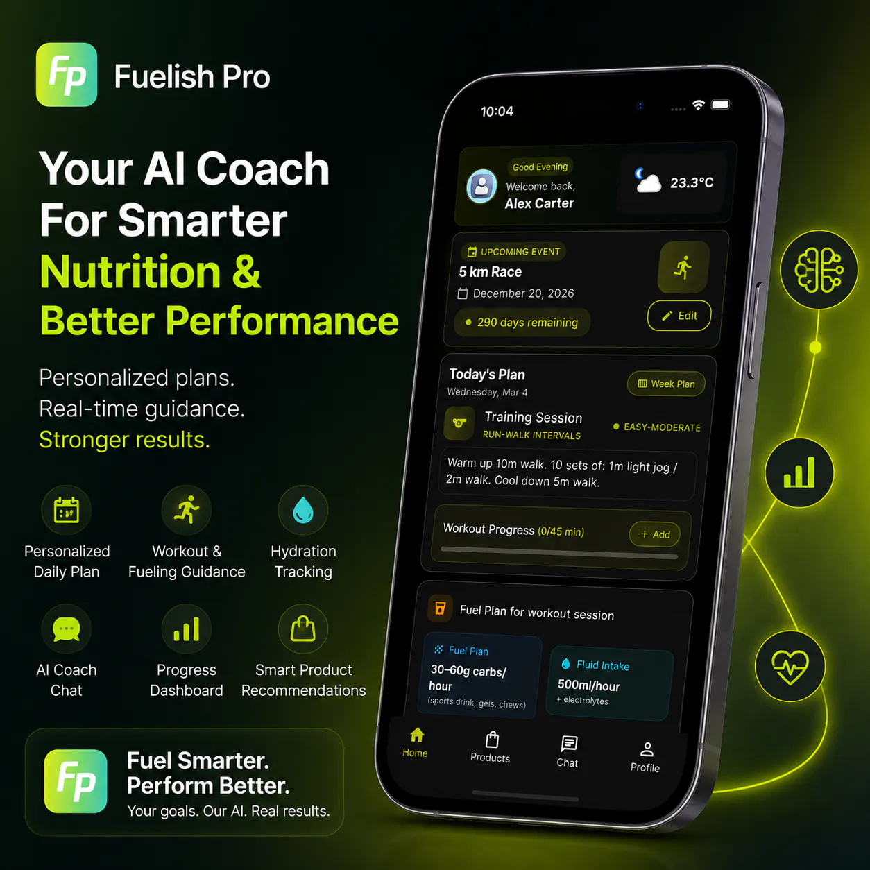 Fuelish Pro AI Fueling App for Athletes gallery image