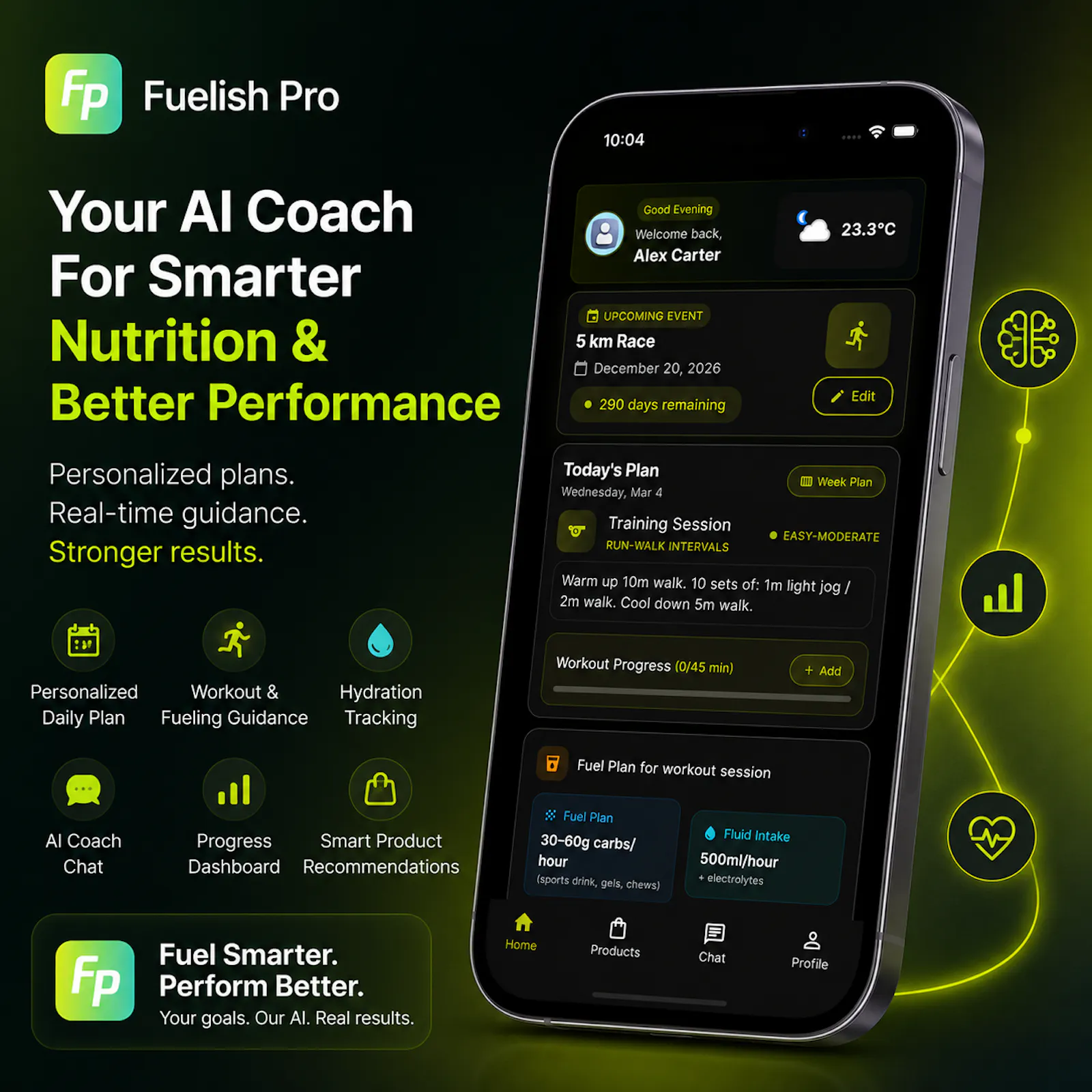 Fuelish Pro AI Fueling App for Athletes screenshot 3
