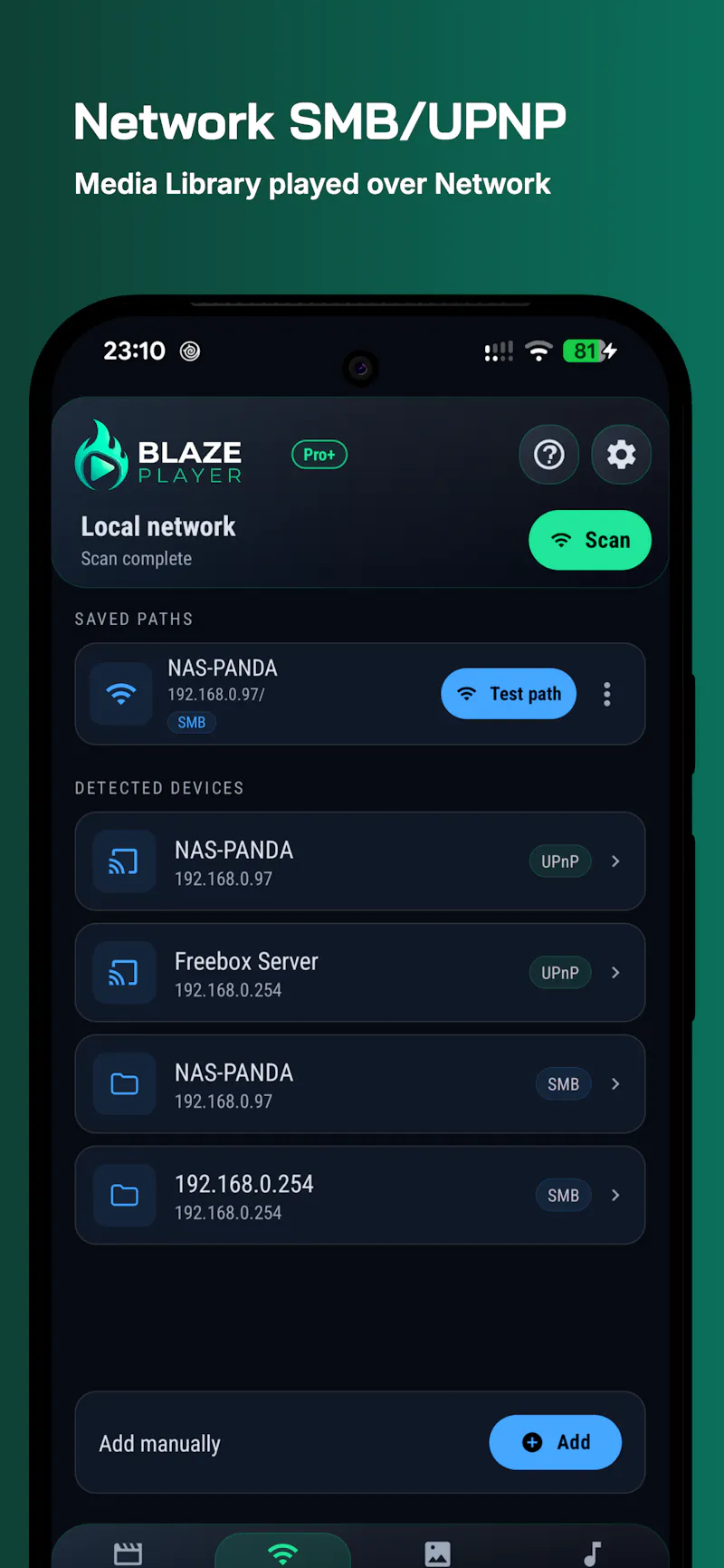 Blaze Player Android Multimedia Player screenshot 6