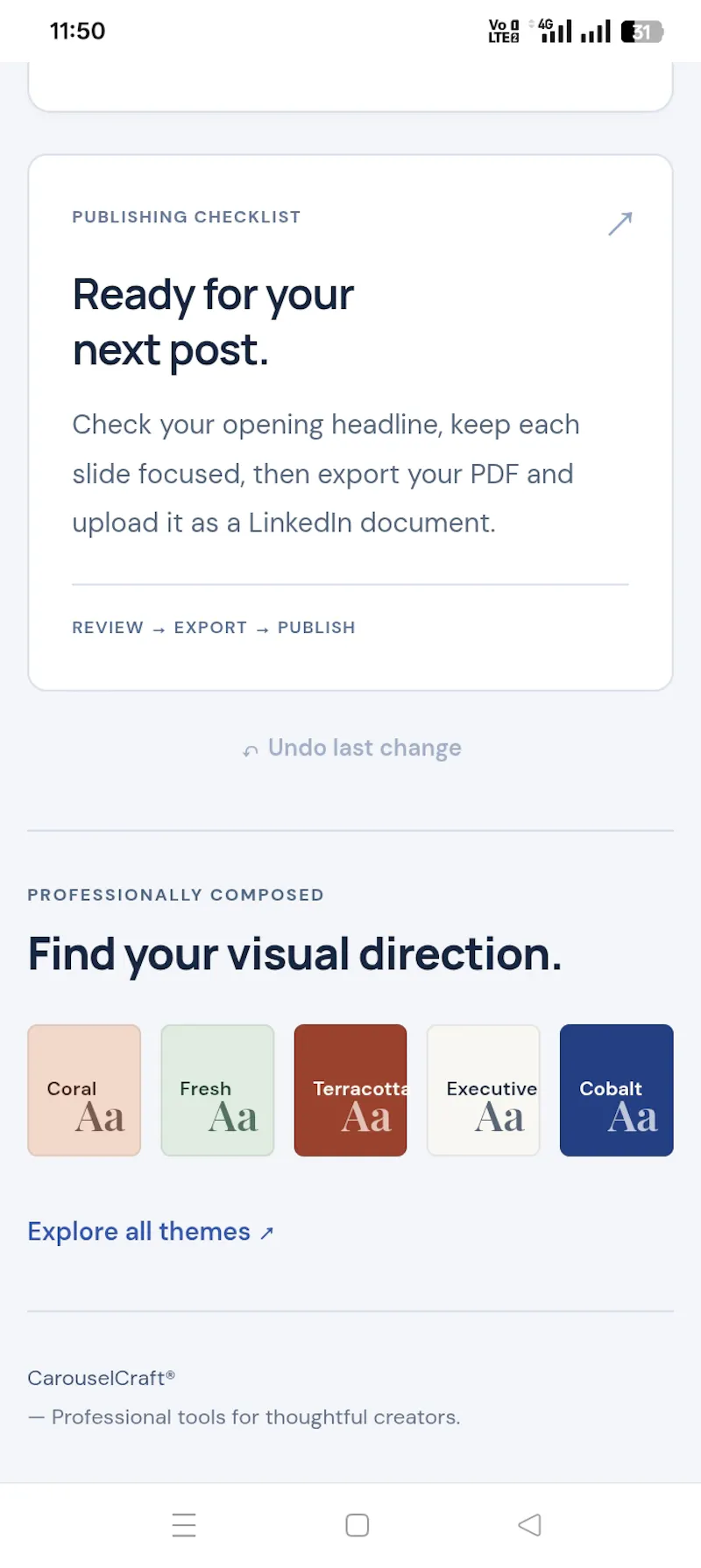 PostCarousel screenshot 1