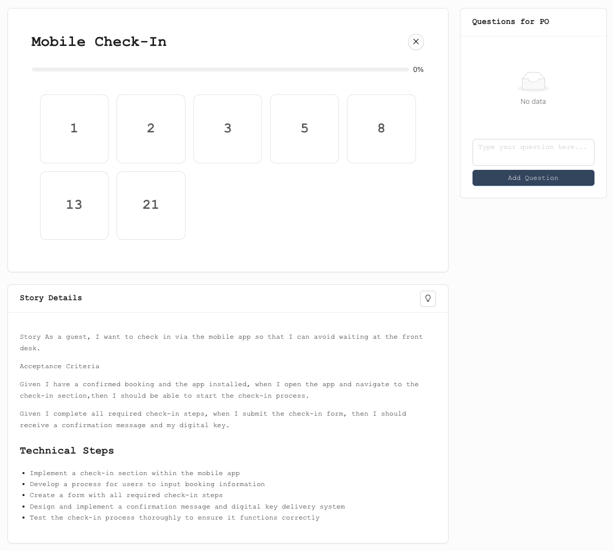Scrum Poker by Gustaffo - Estimate user stories – fast, free, and distraction-free media 7
