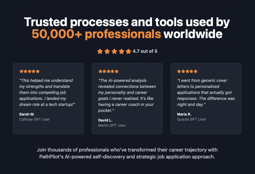 PathPilot – Your AI Career Navigator gallery image