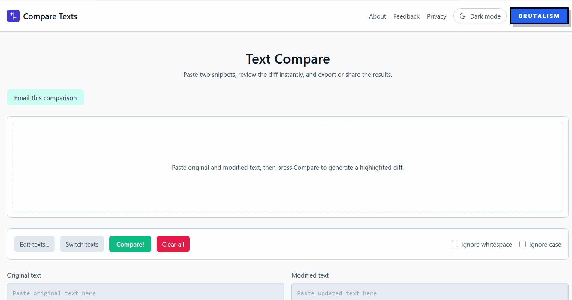 CompareTexts gallery image