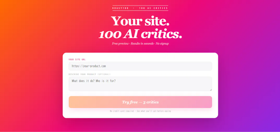 Roast100 gallery image