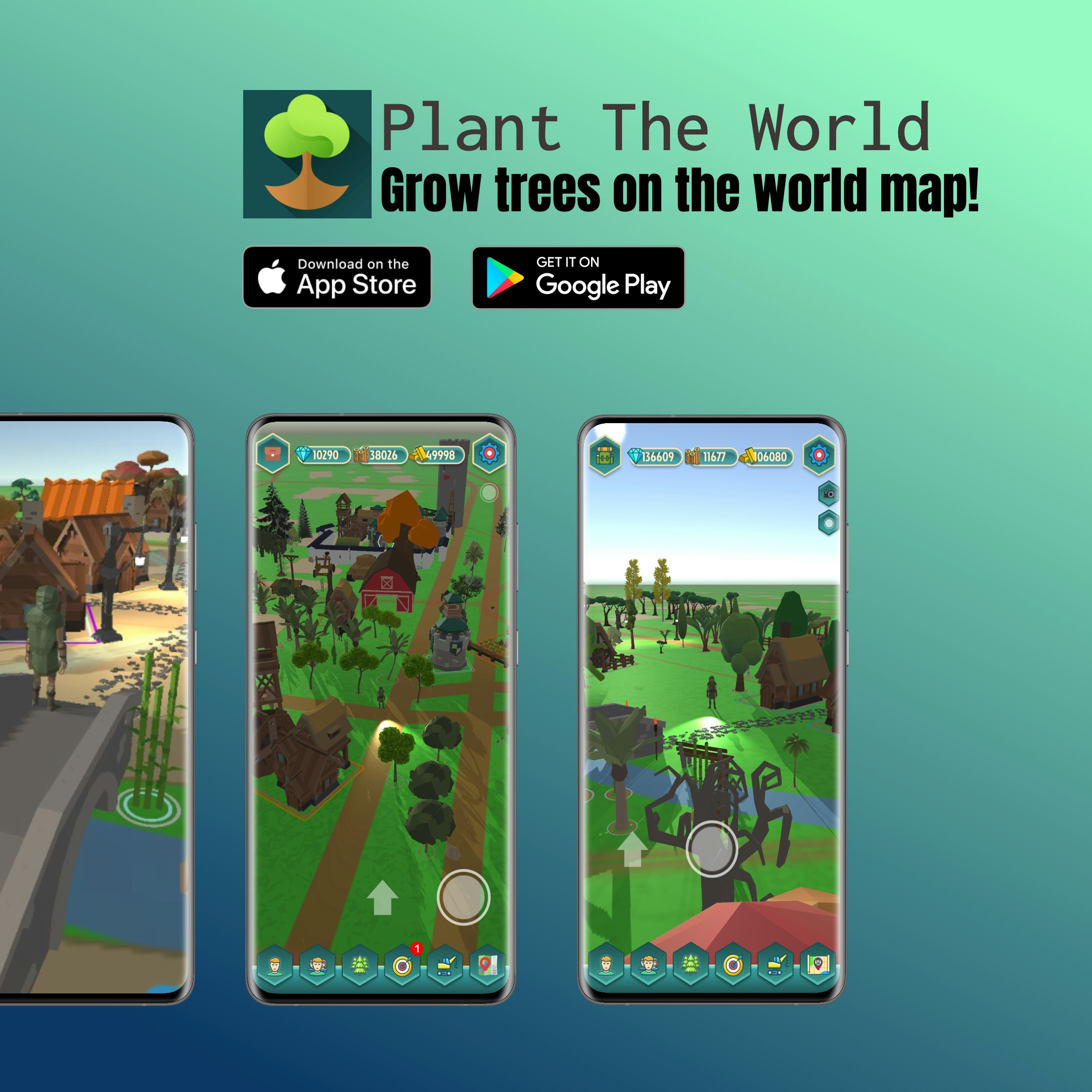 Plant The World - Multiplayer GPS Game gallery image