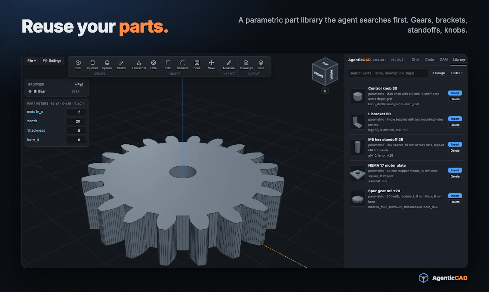 Agentic CAD screenshot 7