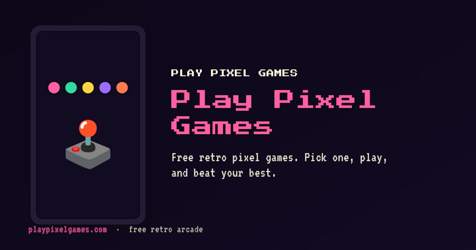 Play Pixel Games screenshot 1