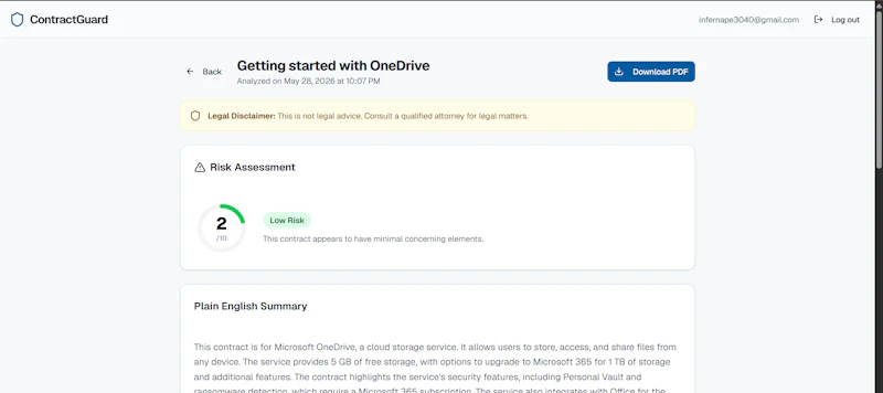 ContractGuard screenshot 4