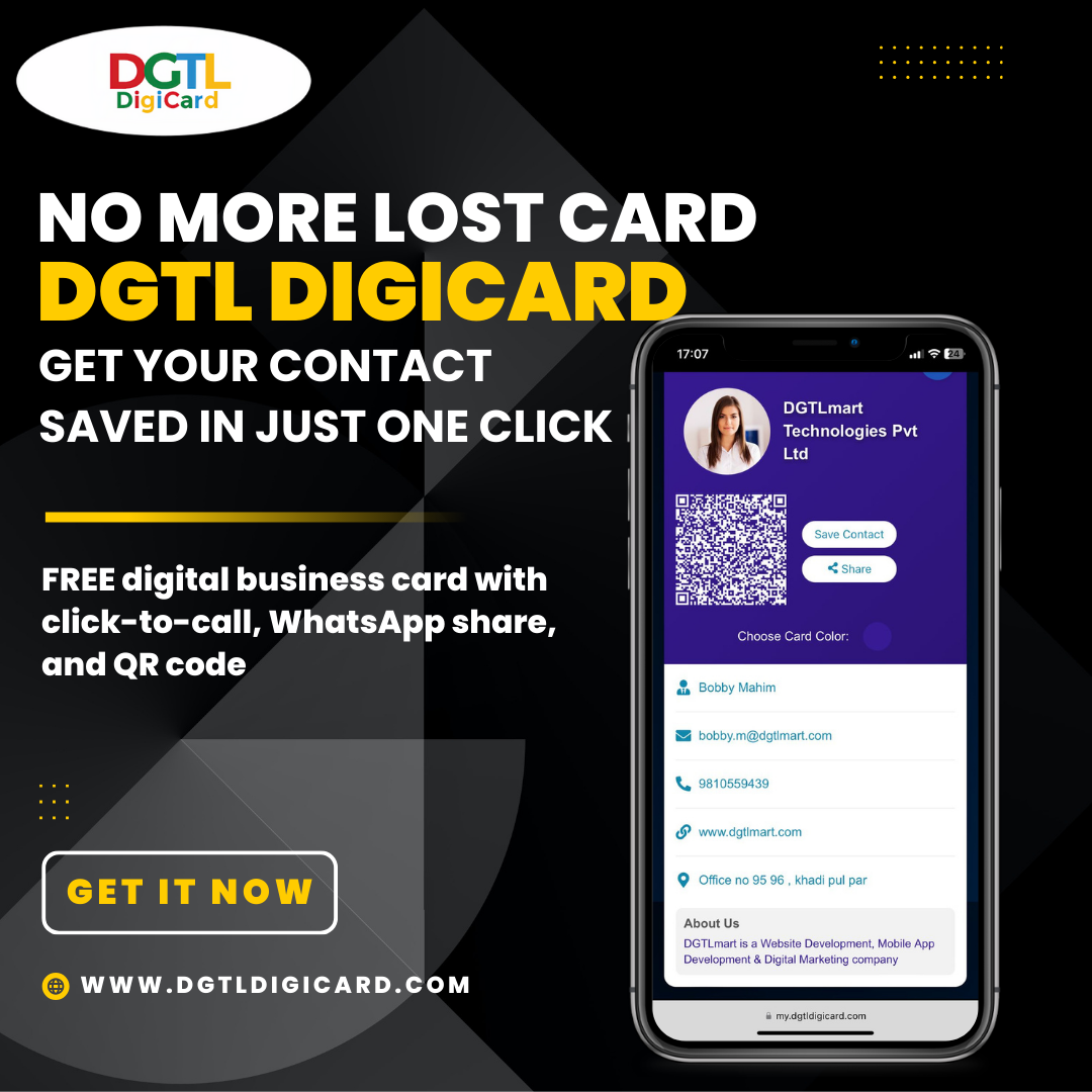 Dgtldigicard - Ücretsiz dijital kartvizit medya 4