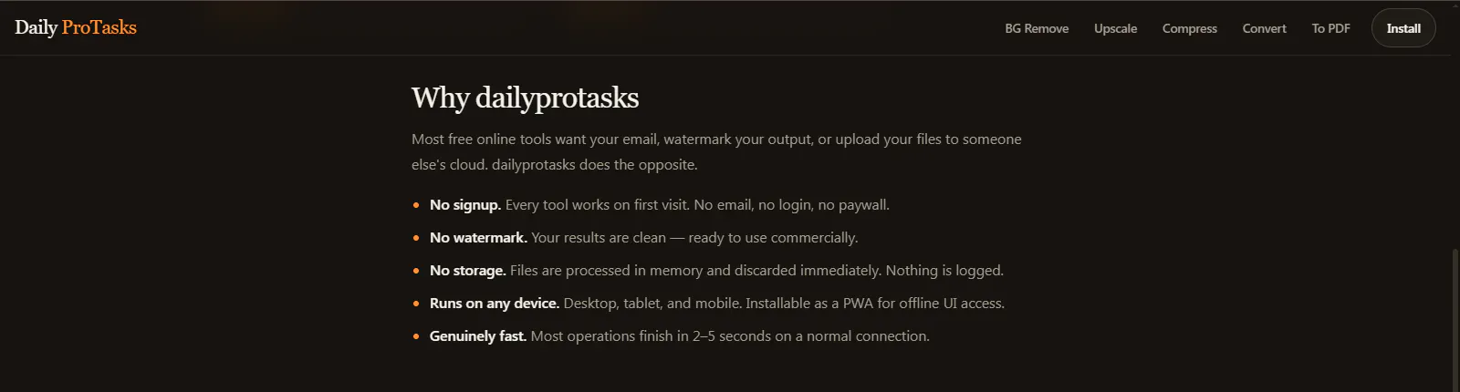 DailyProTasks: 5 Free Image Utilities gallery image
