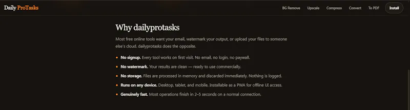 DailyProTasks: 5 Free Image Utilities screenshot 6