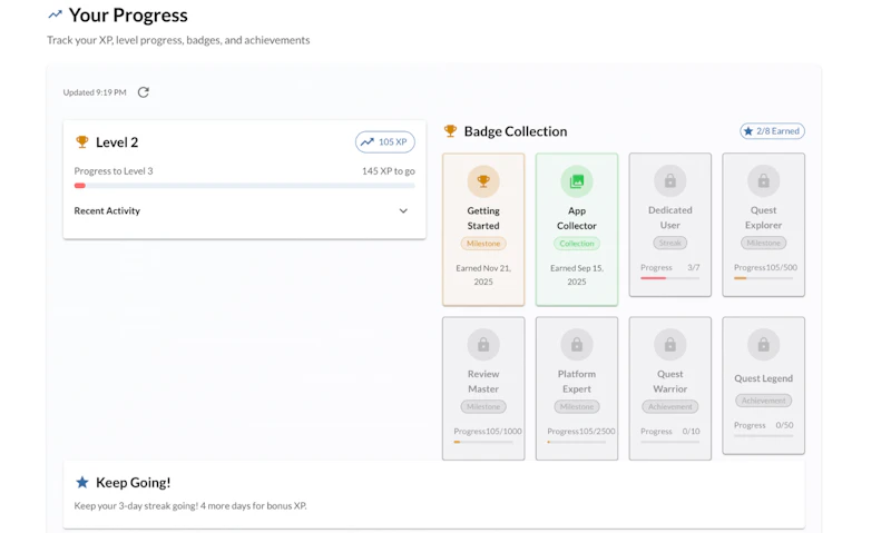 ReviewQuest screenshot 3