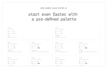 open source color system V2 gallery image