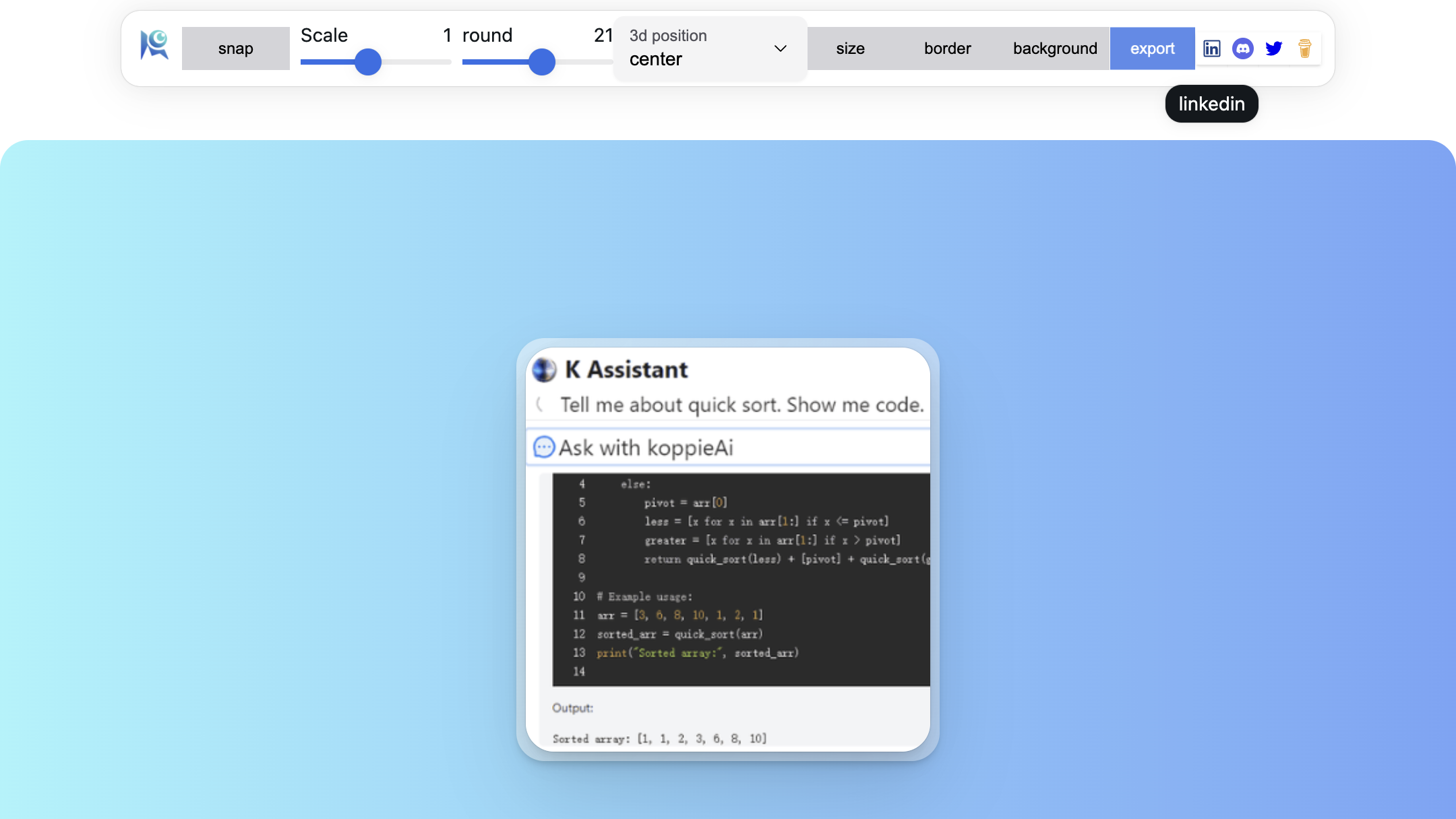 Kopjes - Snap Beautiful Screenshot gratis op Windows en MacOS media 2