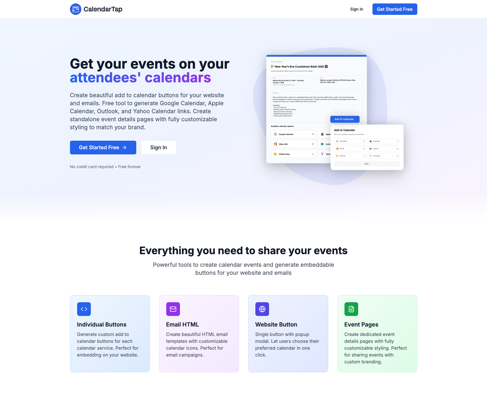 CalendarTap gallery image