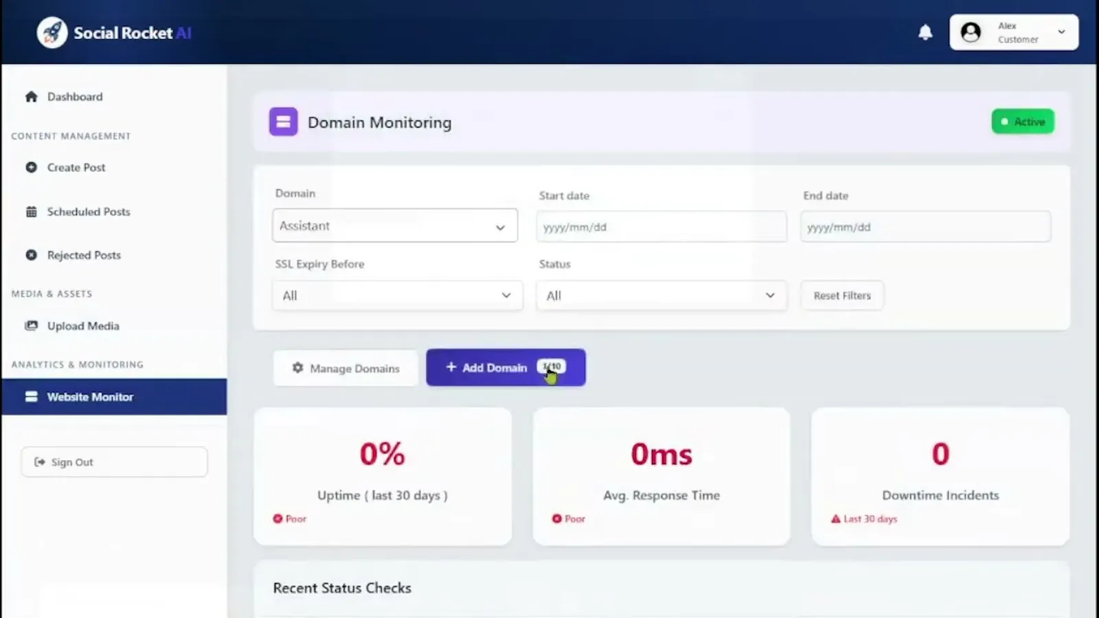 Social Rocket AI screenshot 1 (video preview)
