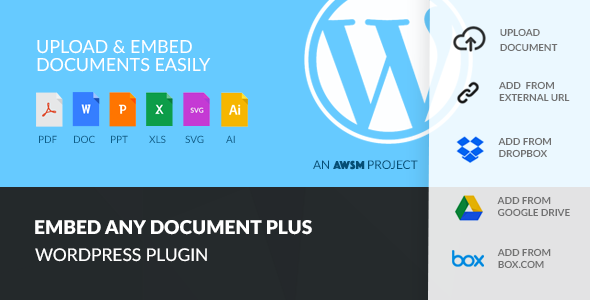 Embed Any Document - WordPress Plugin gallery image