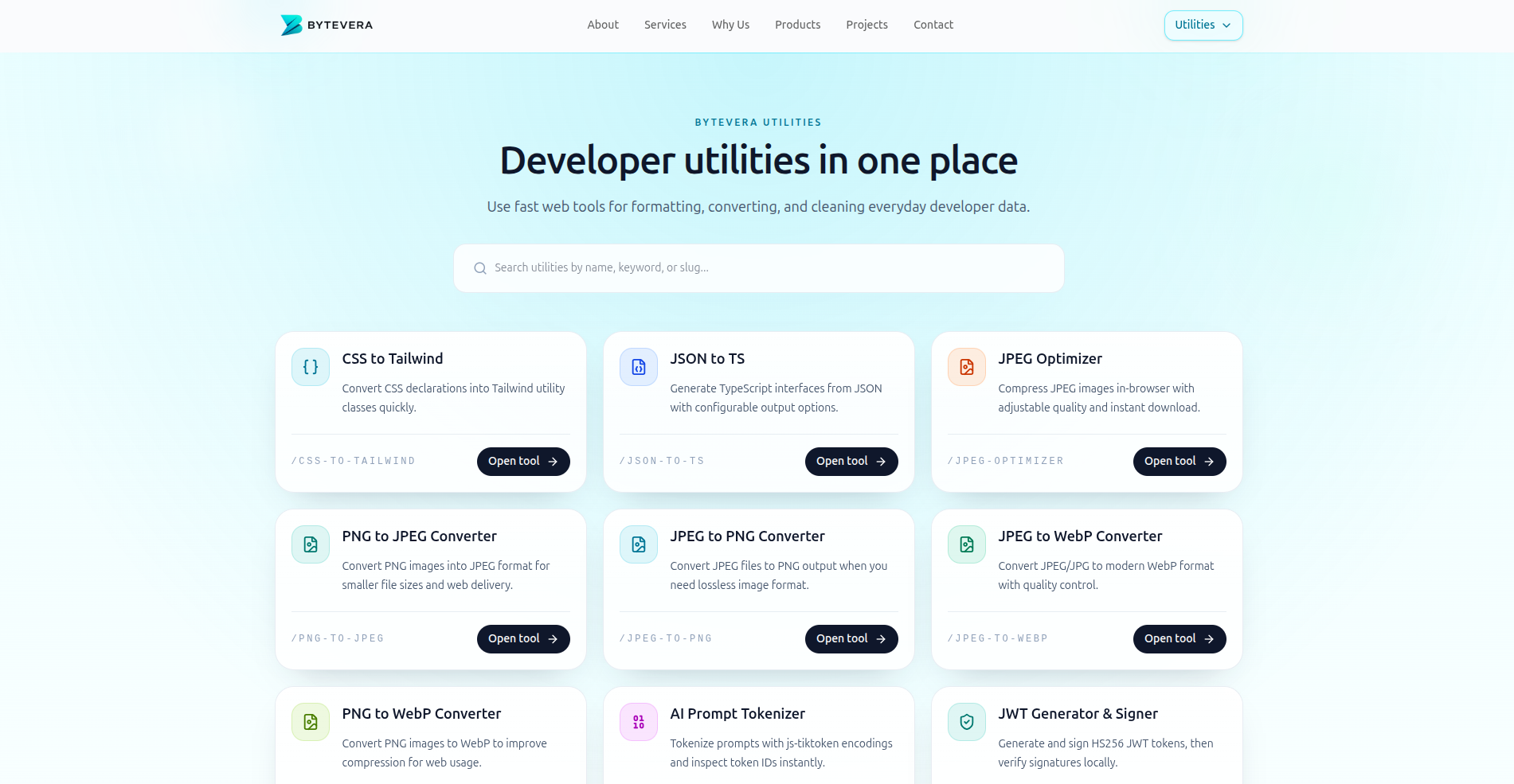 Bytevera Toolbox gallery image