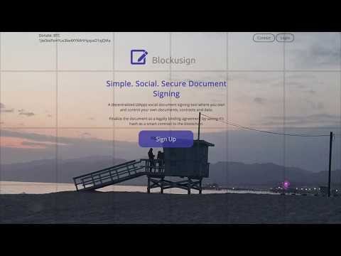 Blockusign gallery image