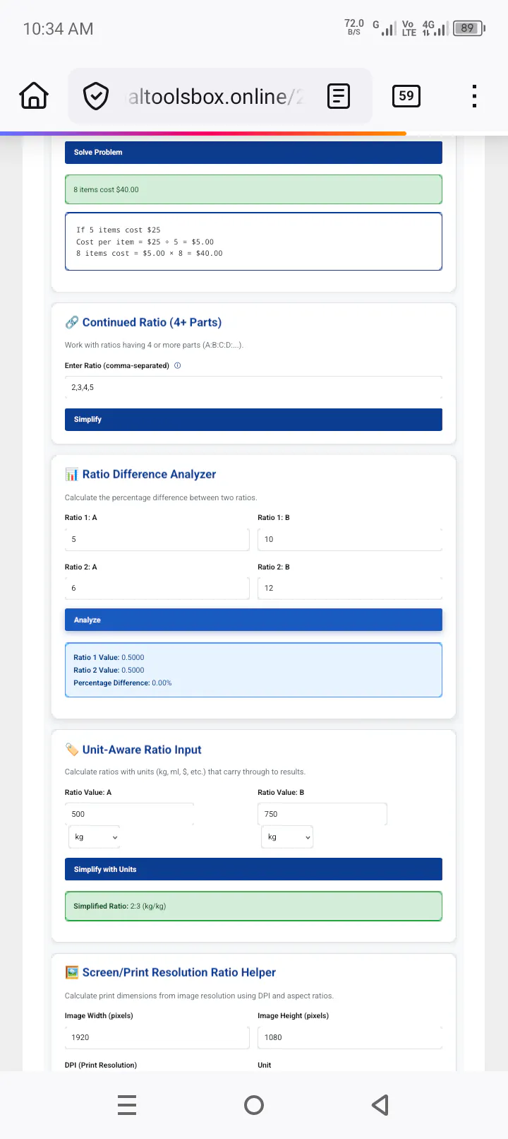 Ratio Calculator Pro gallery image