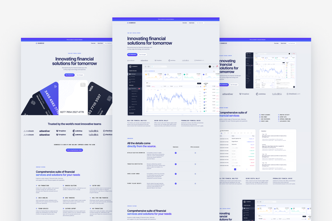 startuptile Alfred-A multipage SAAS theme built with Astro Tailwind CSS & MDX