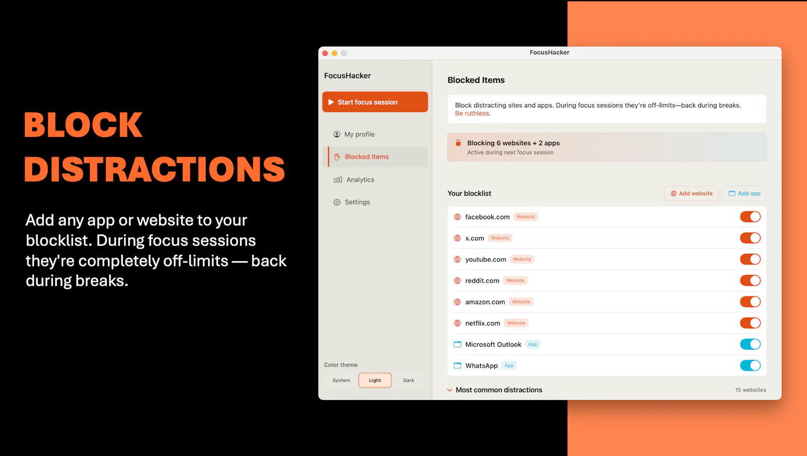 FocusHacker screenshot 2