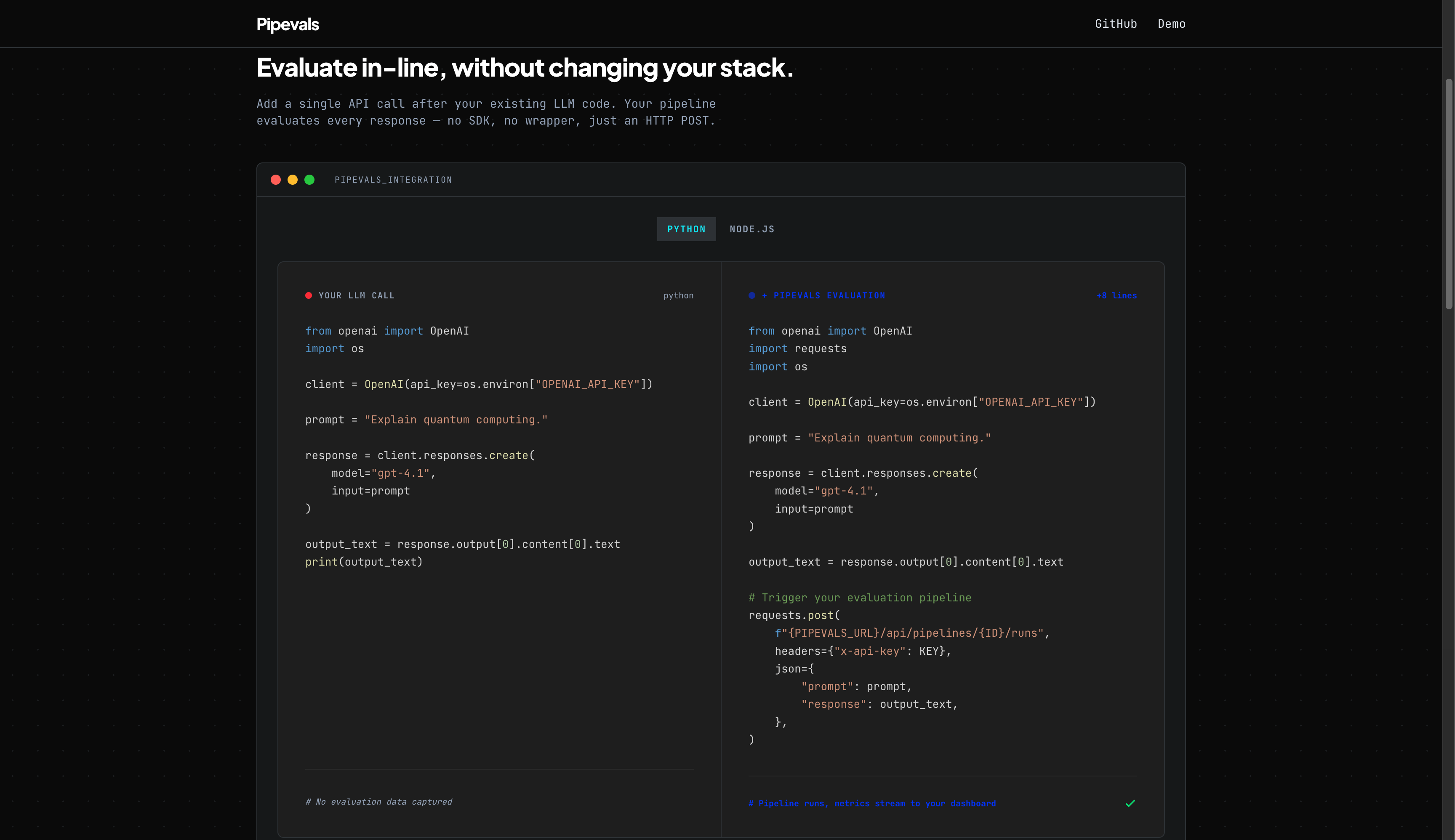 Pipevals gallery image