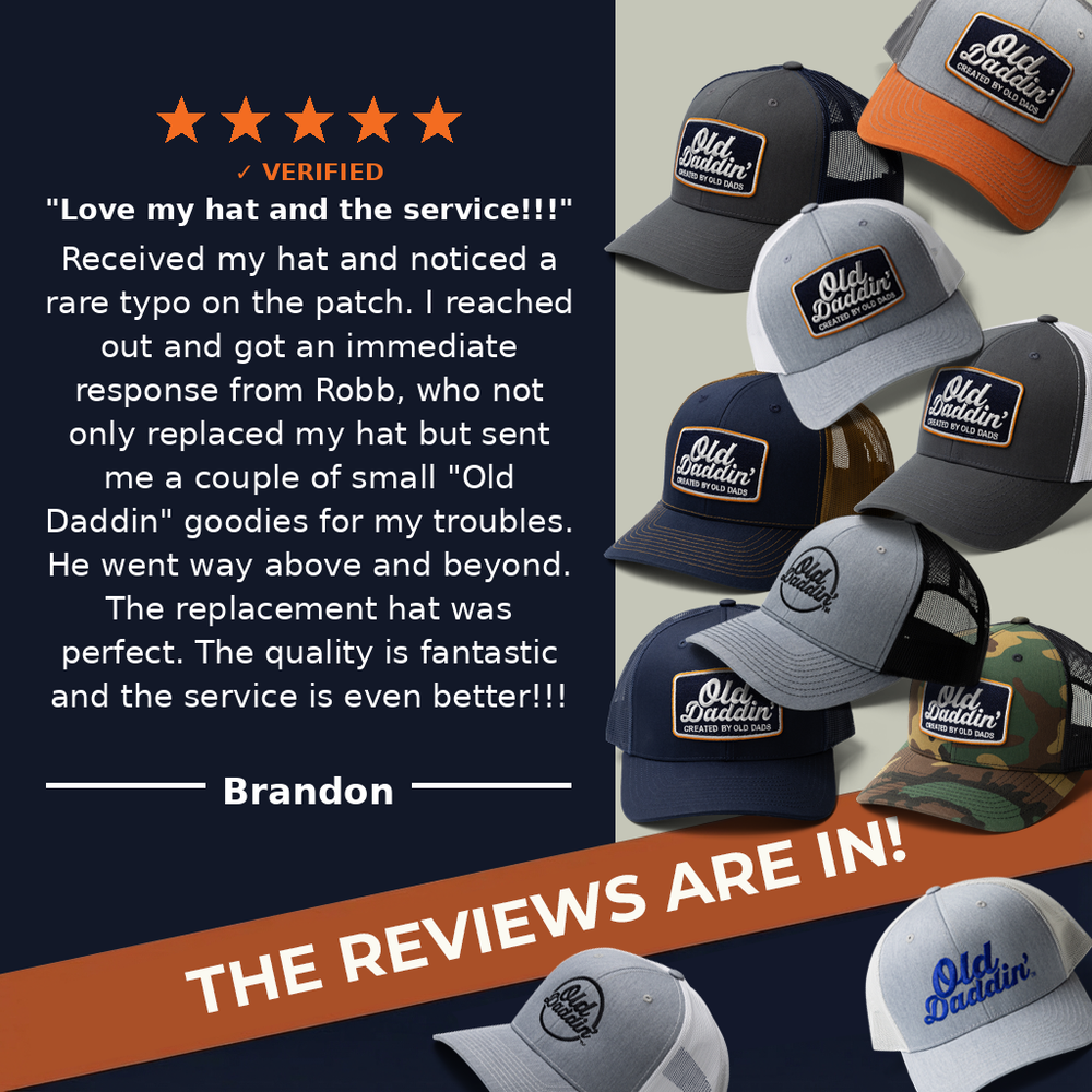 The Jason Dad Hat -  Old Daddin' media 2