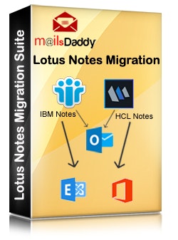 MailsDaddy Lotus Notes Migration Suite