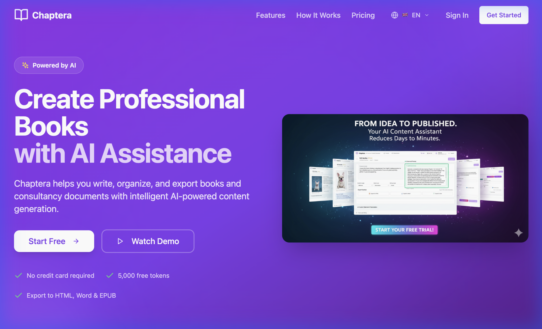 Chaptera.app - Product Hunt launch logo and brand identity