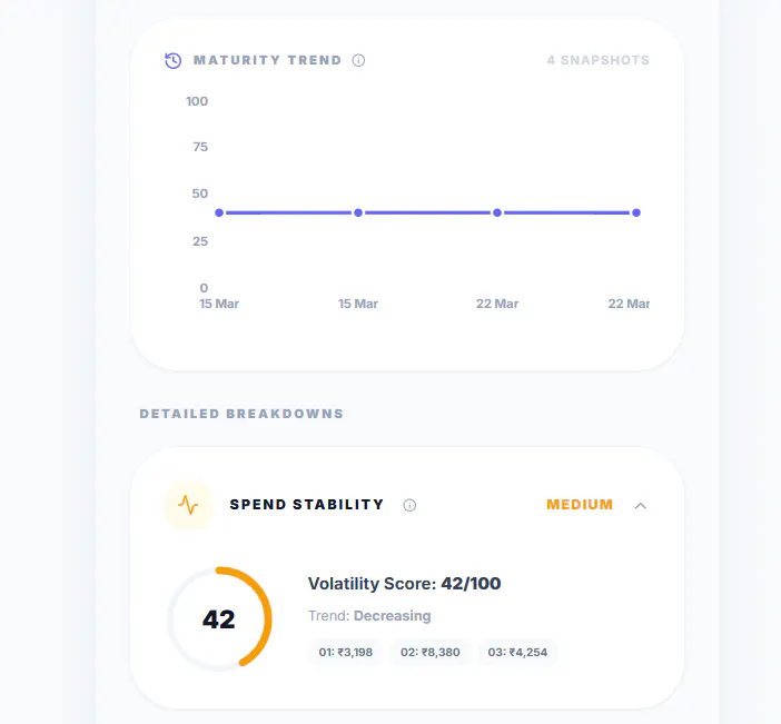 XpendWise— Financial Clarity, Executed 제품 배너