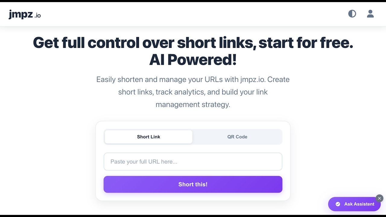 jmpz.io All-in-One URL Shortener with AI gallery image