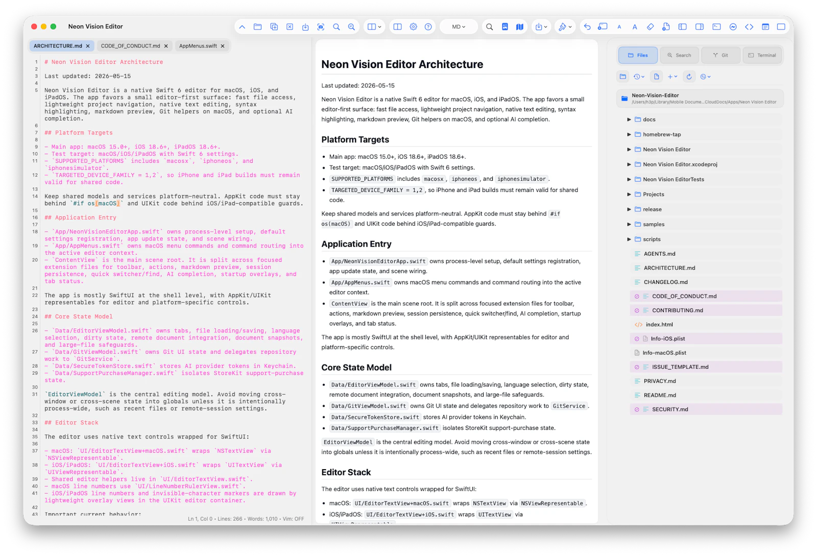 Neon Vision Editor - Major update screenshot 8