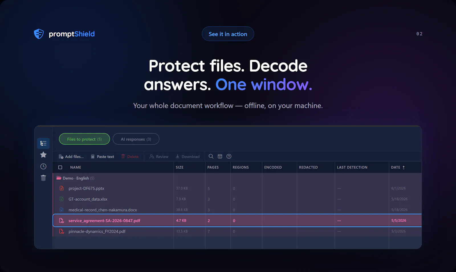 promptShield screenshot 3