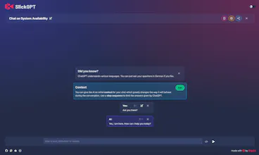 SlickGPT: Open Source client for ChatGPT gallery image