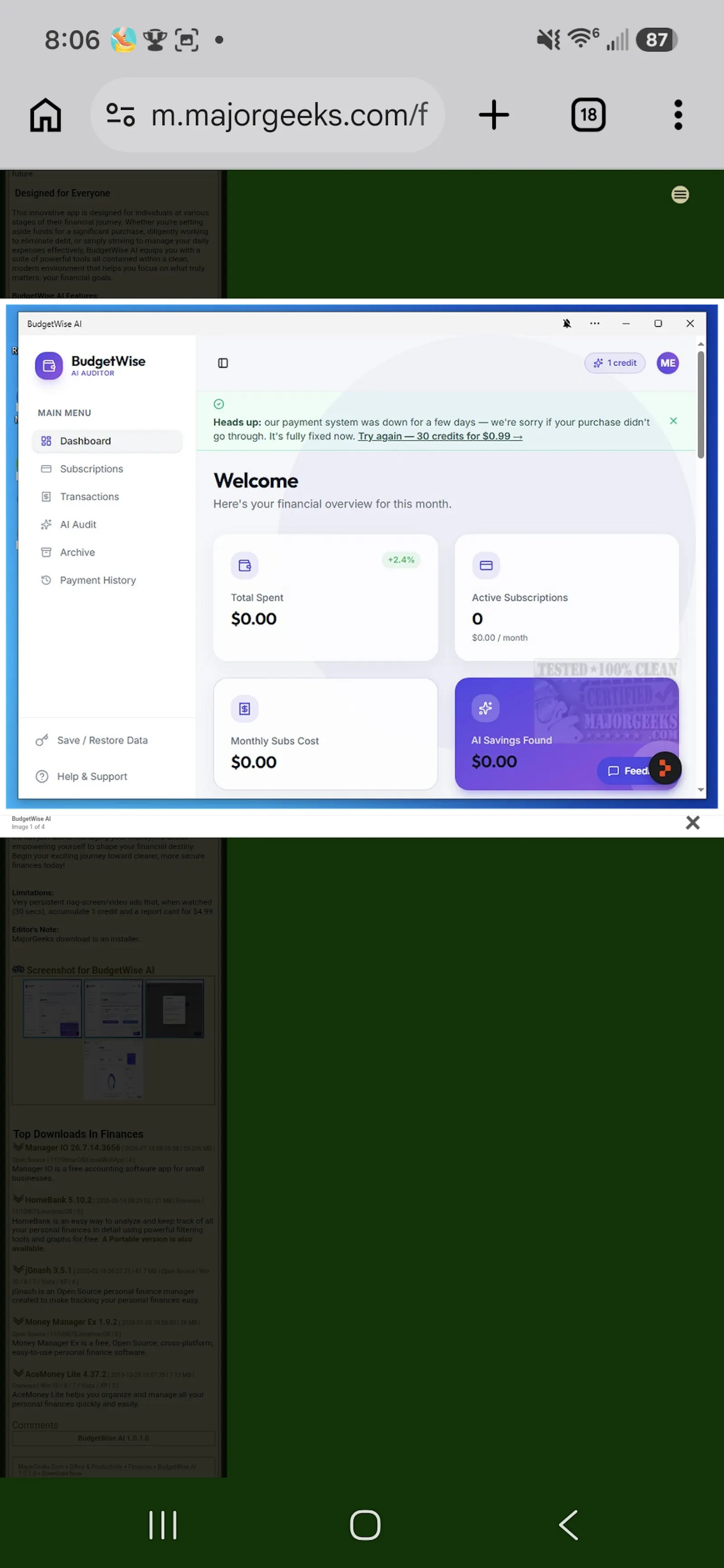 BudgetWise AI screenshot 5