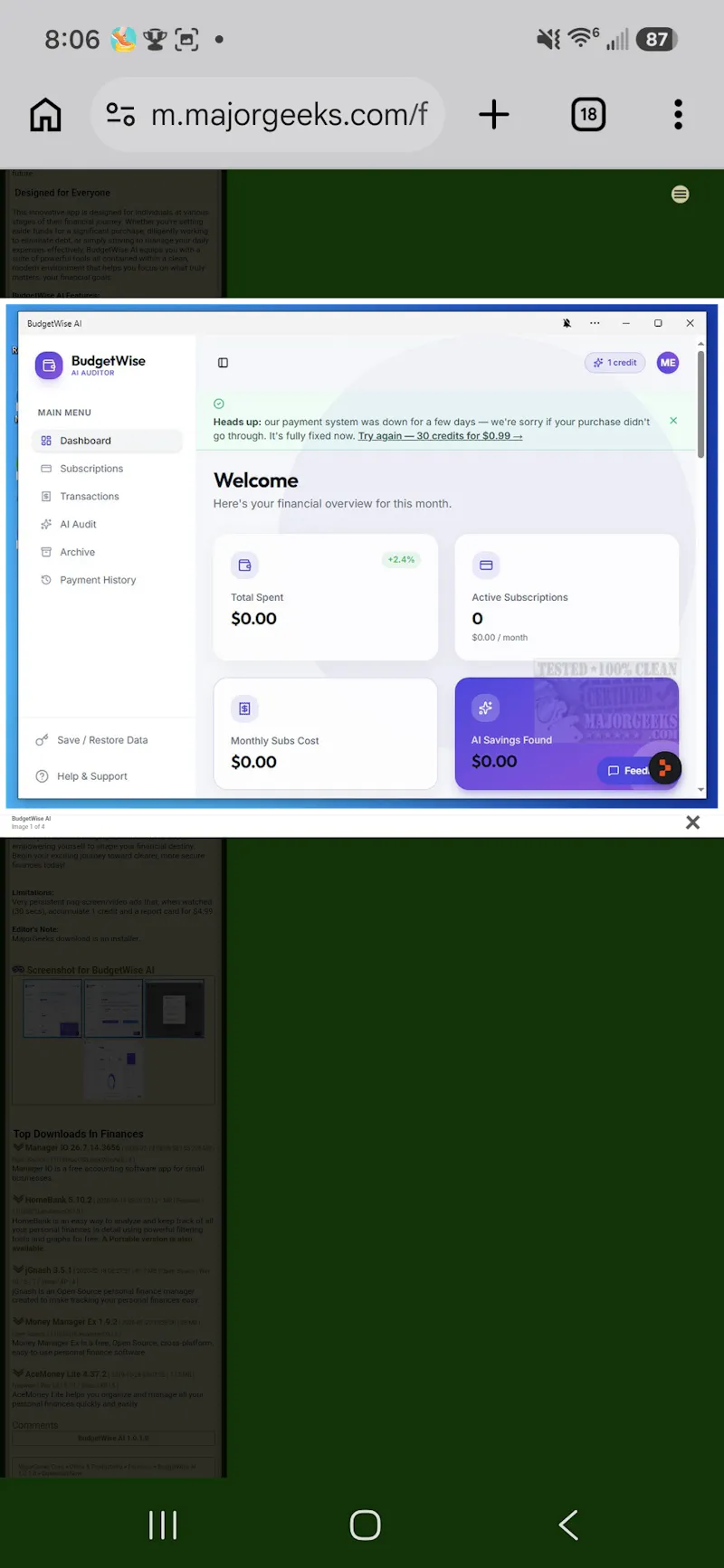 BudgetWise AI screenshot 5