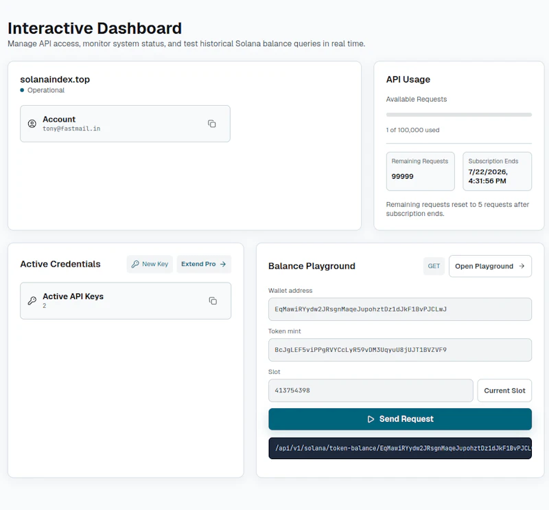 Solana Index - Solana Token Balance screenshot 3
