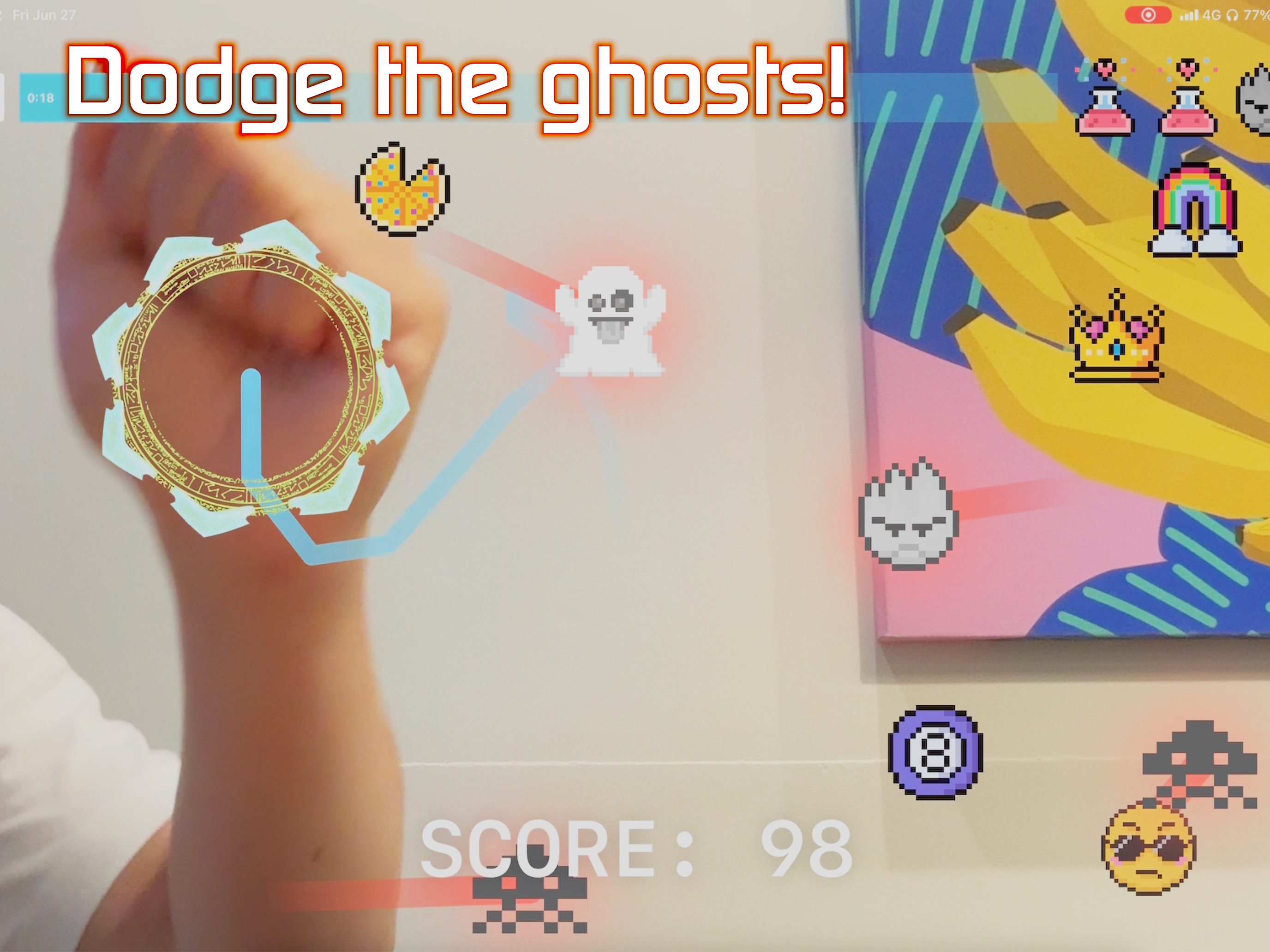 Media Pixel Ninja - Tangan anda adalah perisai ajaib anda 4
