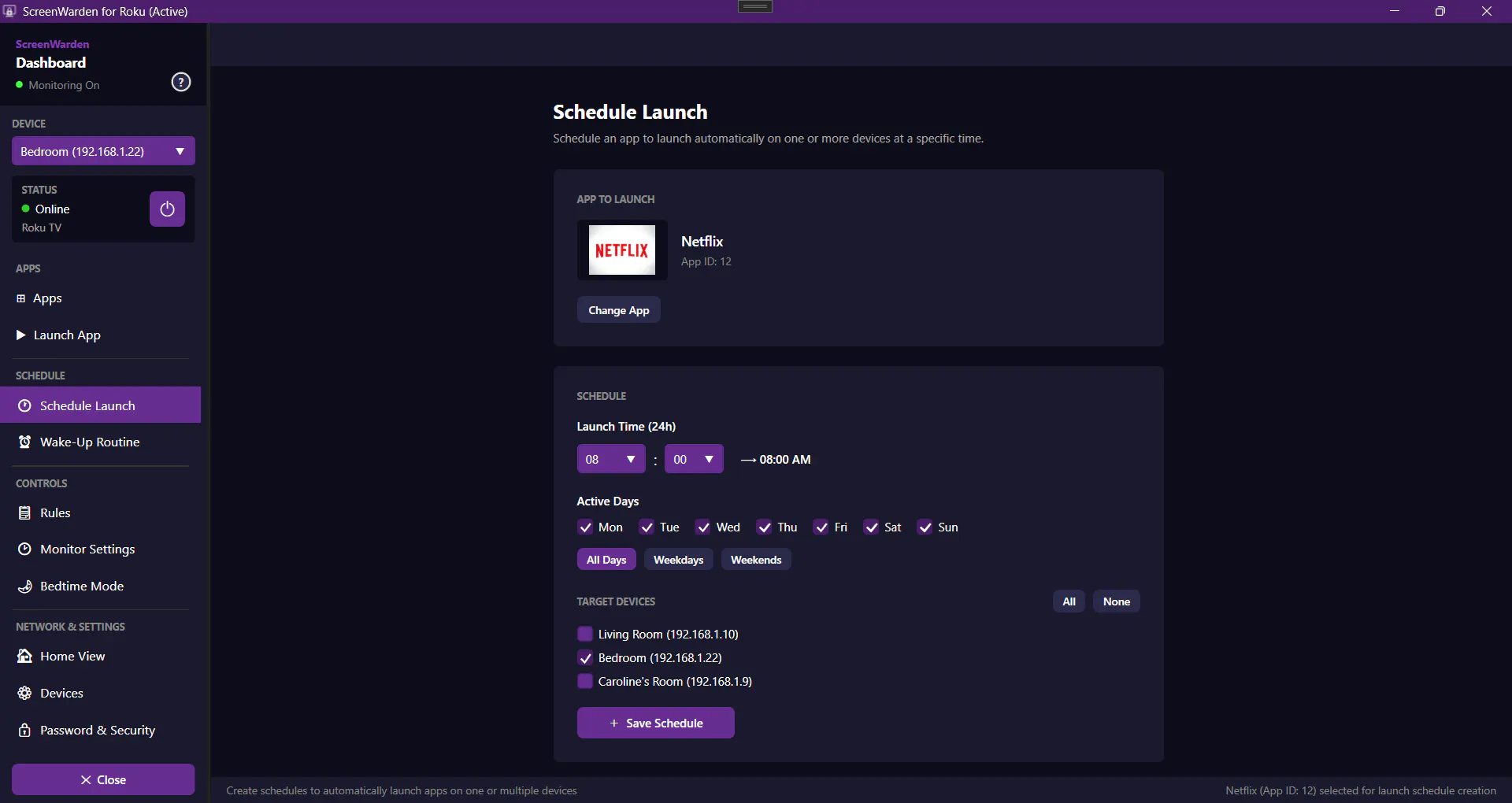 ScreenWarden for Roku gallery image