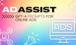 AdAssist Pro: GPT-4 Online Ad Prompts image
