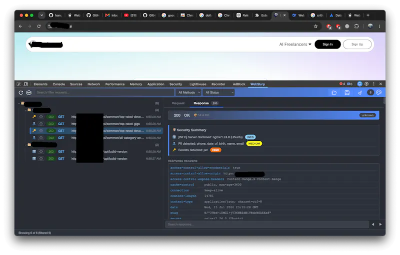 WebSlurp screenshot 4