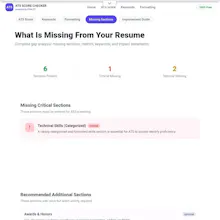 EVALZZ ATS Score Checker gallery image
