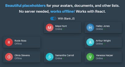 Beautiful generated avatar placeholders gallery image