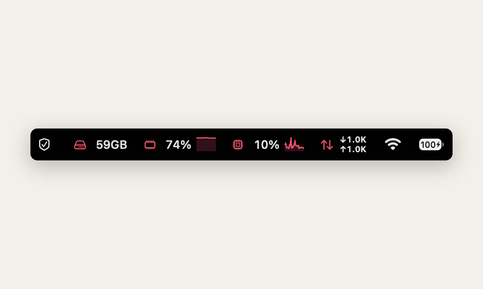 mectrics screenshot 2