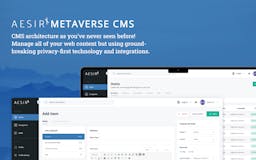 AesirX MetaVerse CMS media 2