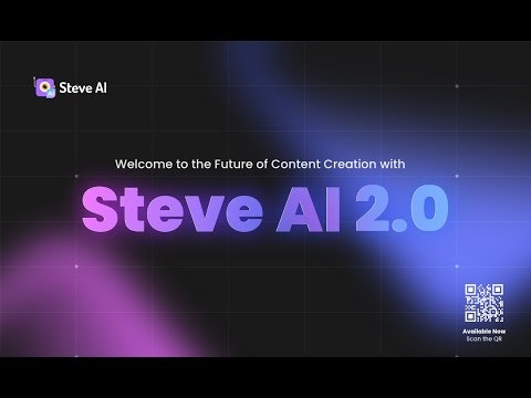 startuptile Steve AI 2.0-World’s 1st Next-Gen AI (Do It All) video creation platform