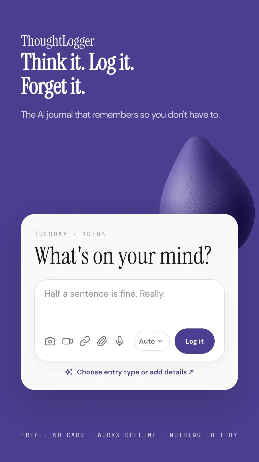 ThoughtLogger gallery image