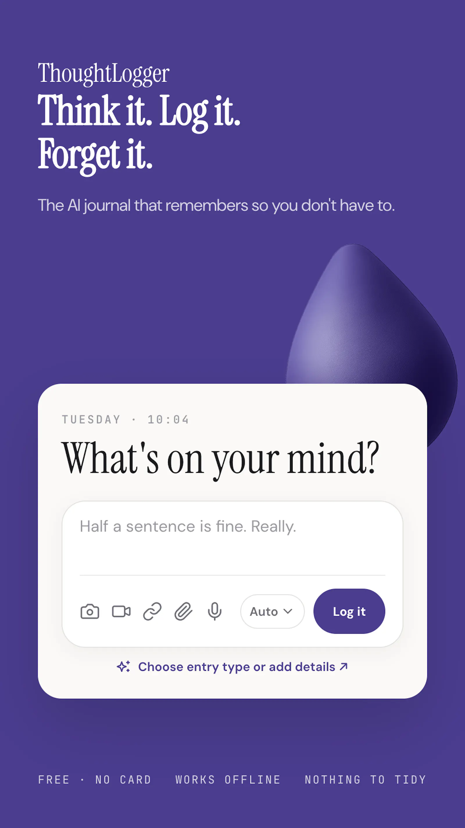 ThoughtLogger screenshot 7