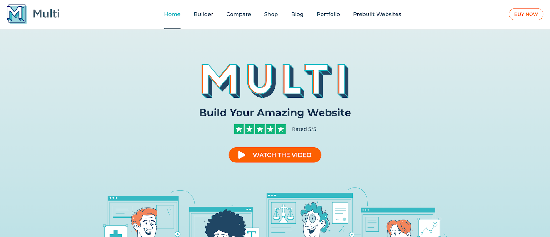 Multi – 50+ Gutenberg Blocks & WP Theme gallery image